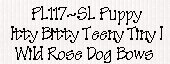 image:Petline SL Tiny Puppy Dog Bows