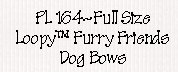 Loopy Furry Friends Dog Bows