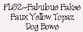 Petline Fabulous Fakes Dog Bows