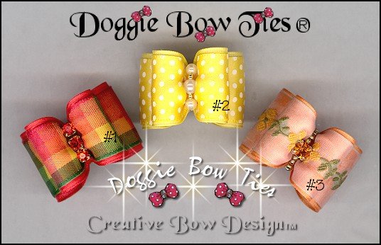 Dee-Lightful Dog Bows 