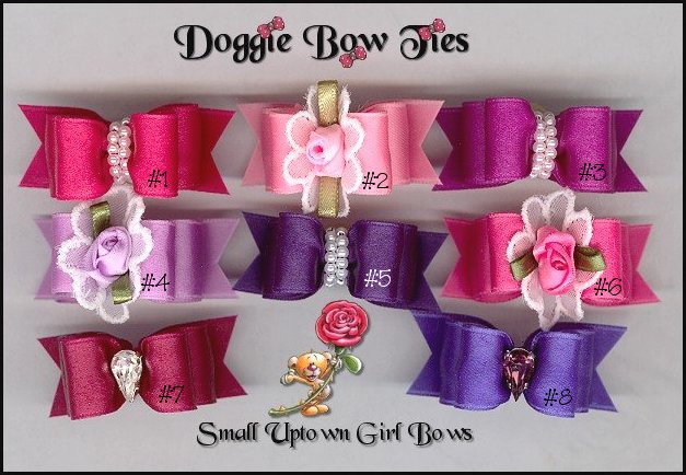  Uptown Girl Puppy dog bows