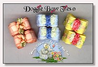 Puppy Dog Bows-Spring Silkies , satin, silk