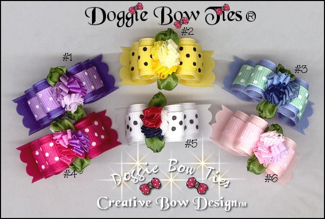 Petline Silkies Dog Bows