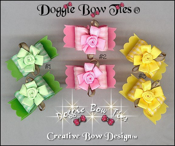 Petline Lil Cuteez IV Dog Bows