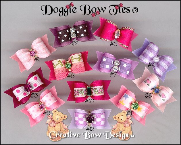 Petline Sweet Puppy Dog Bows