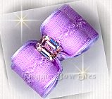 Dog Bow- with 6x8mm Crystal AB