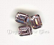 Octagon 6x8mm Sew-On Rhinestones- Light Amethyst