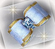 Dog Bow -with 6x8mm Crystal AB