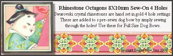  Sew-On Rhinestones-Rhinestone 8x10 mm octogans Swarrovski crystal 