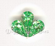 Sew-On Rhinestones- Peridot Pear