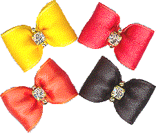 Dog Bows-Baby Dpg, Autumn