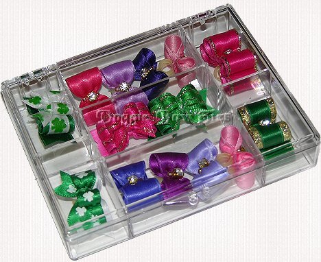  Dog Bow Box- small size with dog bows