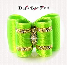 Dog Bow-Full Size, Classic Lime Green