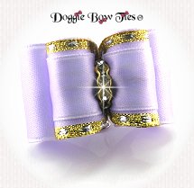 Dog Bow-Full Size, Orchid Whisper