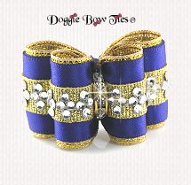 Dog Bow-Full Size, Crystal Band, Viola