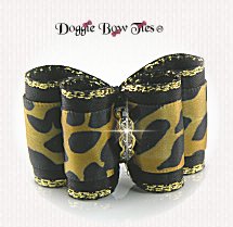 Dog Bow-Full Size, Leopard in the Jungle
