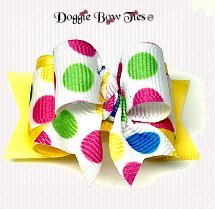 Dog Bow, Full Size-Holiday Bow Ties-Yellow