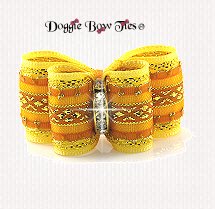 Dog Bow-Inbetween Size Diamond Band Marigold