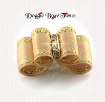 Dog Bow-Inbetween Size, Light Sable
