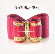 Dog Bow-InBetween Size, Classic Beauty