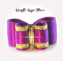 Dog Bow-InBetween Size, Classic Ultra Violet