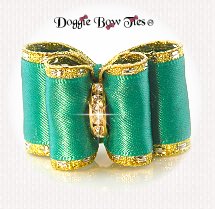 Dog Bow-PetiteFullSizeClassicStyle, Jade