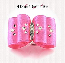 Dog Bow-Petite Full Size, Crystal Passion Fruit