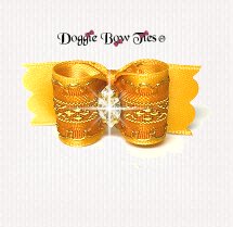 Dog Bow-SL Specialty-Diamond Band-Gold