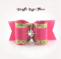 Dog Bow-SL, Puppy, Fancy, Azalea