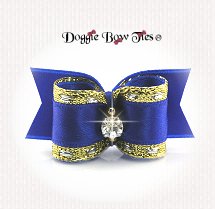 Dog Bow-SL, Puppy, Fancy, Royal Blue