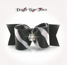 Dog Bow-SL, Puppy, Fancy, Zebra 1