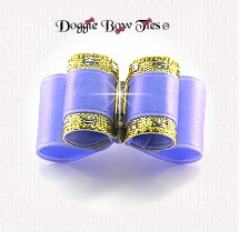 Dog Bow-Puppy Size, DL, Classic iris