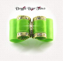 Dog Bow-Puppy Size, DL, Classic Lime