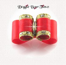 Dog Bow-Puppy Size, DL, Tangerine