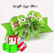 Dog Bow-Tiny Ties, Lime Gifts