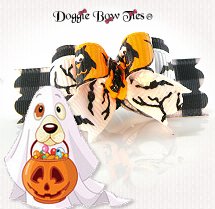 Dog Bow-Tiny Ties, Halloween, Fright Nite