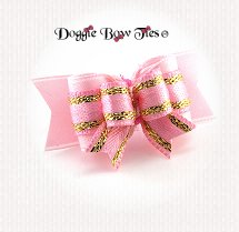  Dog Bow-Tiny Ties, Pale Pink