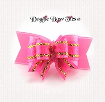  Dog Bow-Tiny Ties, Candy Pink