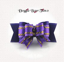  Dog Bow-Tiny Ties, Purple